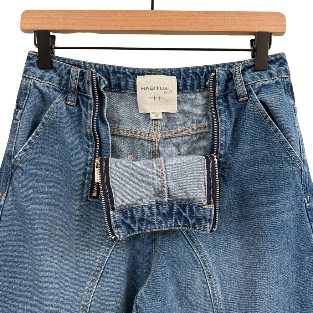 Habitual Blue Flare & Wide Leg Jeans - Picture 4 of 15